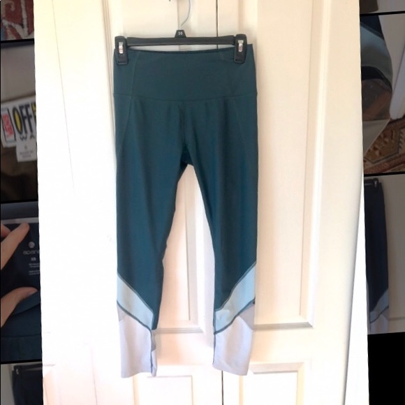 Forest green yoga leggings - Picture 1 of 4